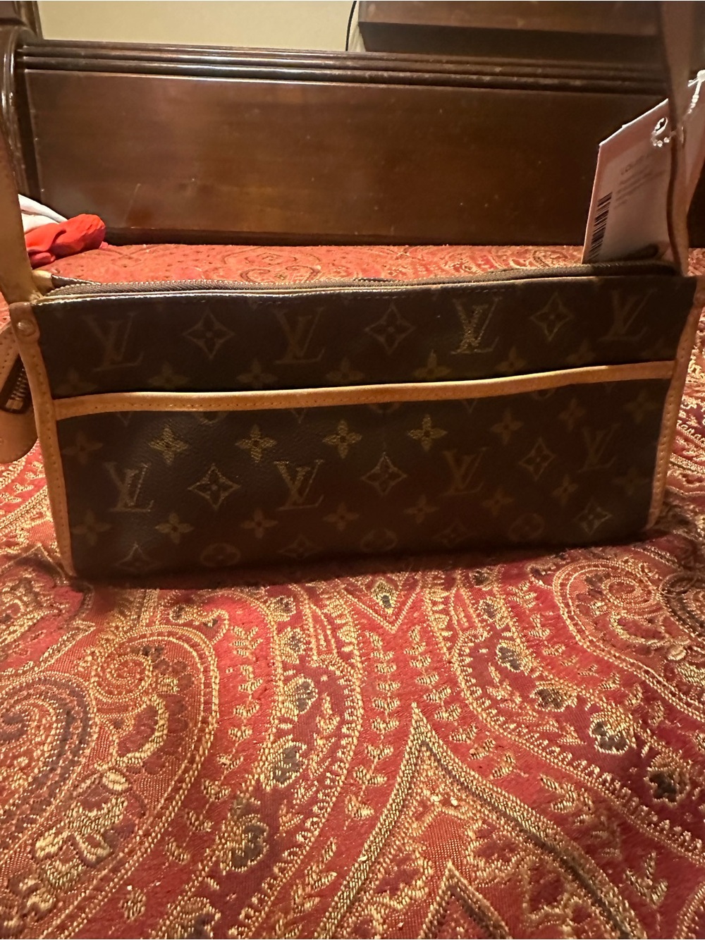 Louis Vuitton Brown Monogram Canvas Poppincourt Shoulder strap bag